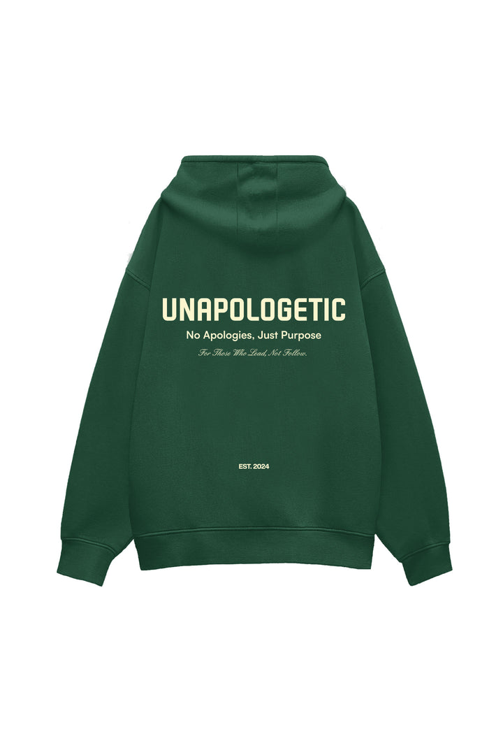 UNAPOLOGETIC: THE PURPOSE EDT. BRITISH GREEN HOODIE