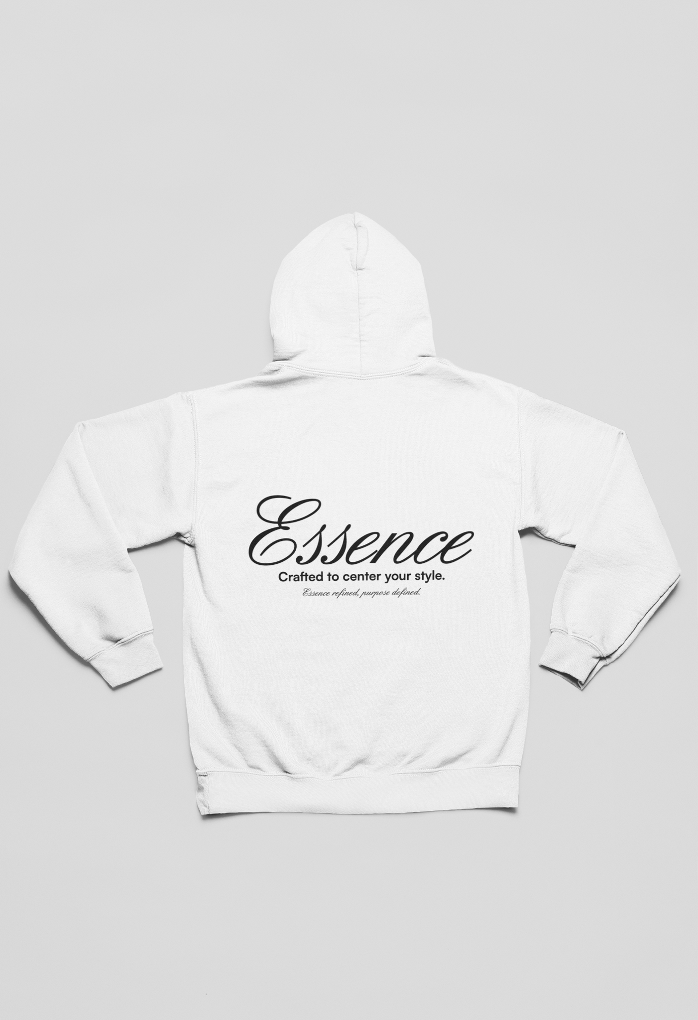 ESSENCE Hoodie Ice White