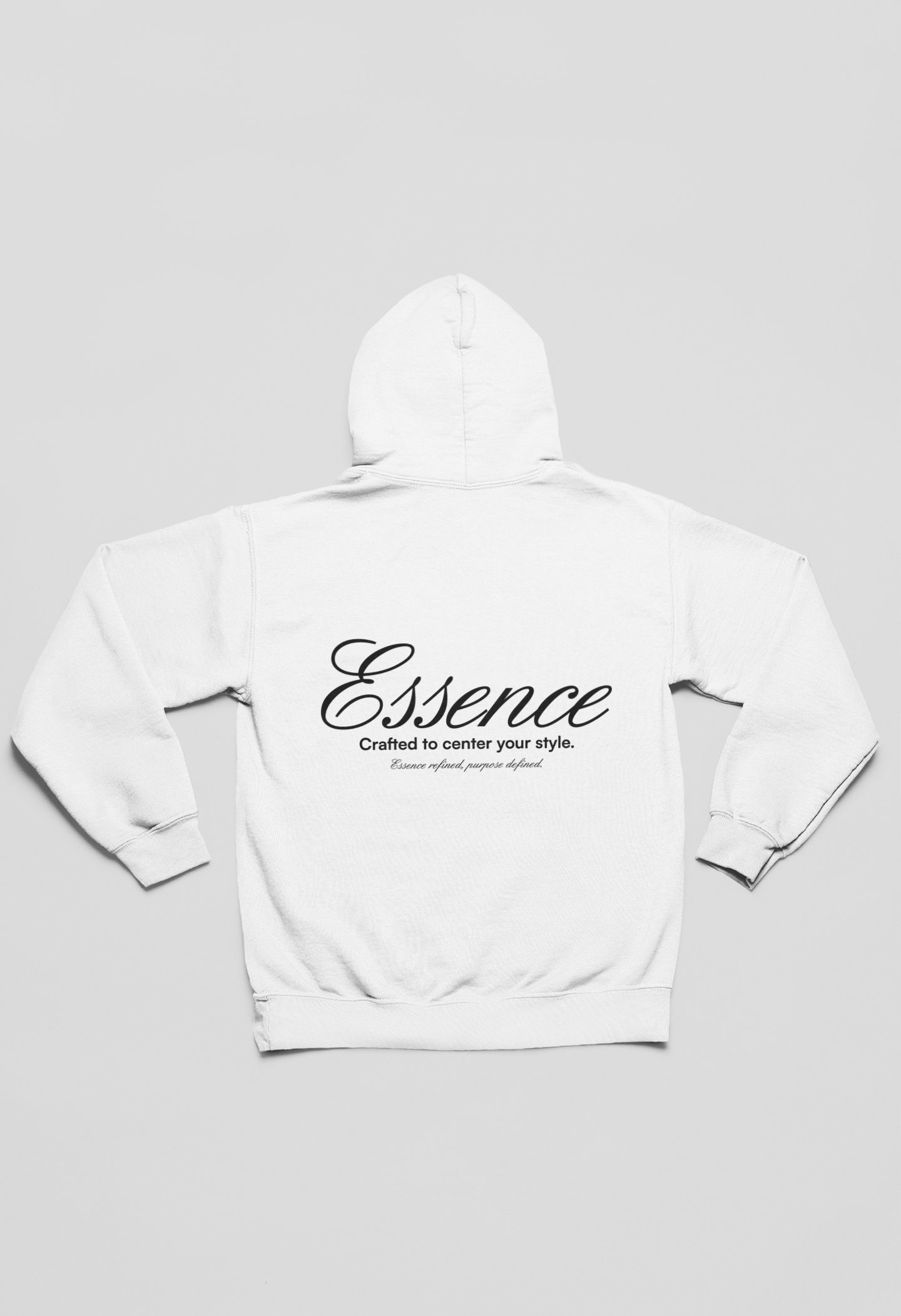 ESSENCE Hoodie Ice White