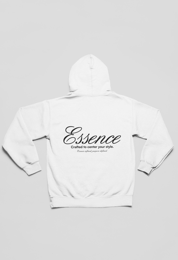 ESSENCE Hoodie Ice White