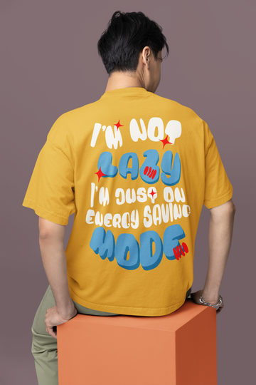 "Energy Saver" Oversized Tee