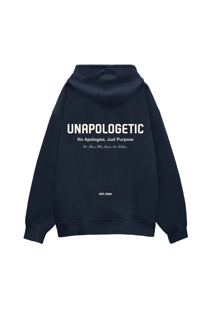 UNAPOLOGETIC: THE PURPOSE EDT. NAVY BLUE HOODIE