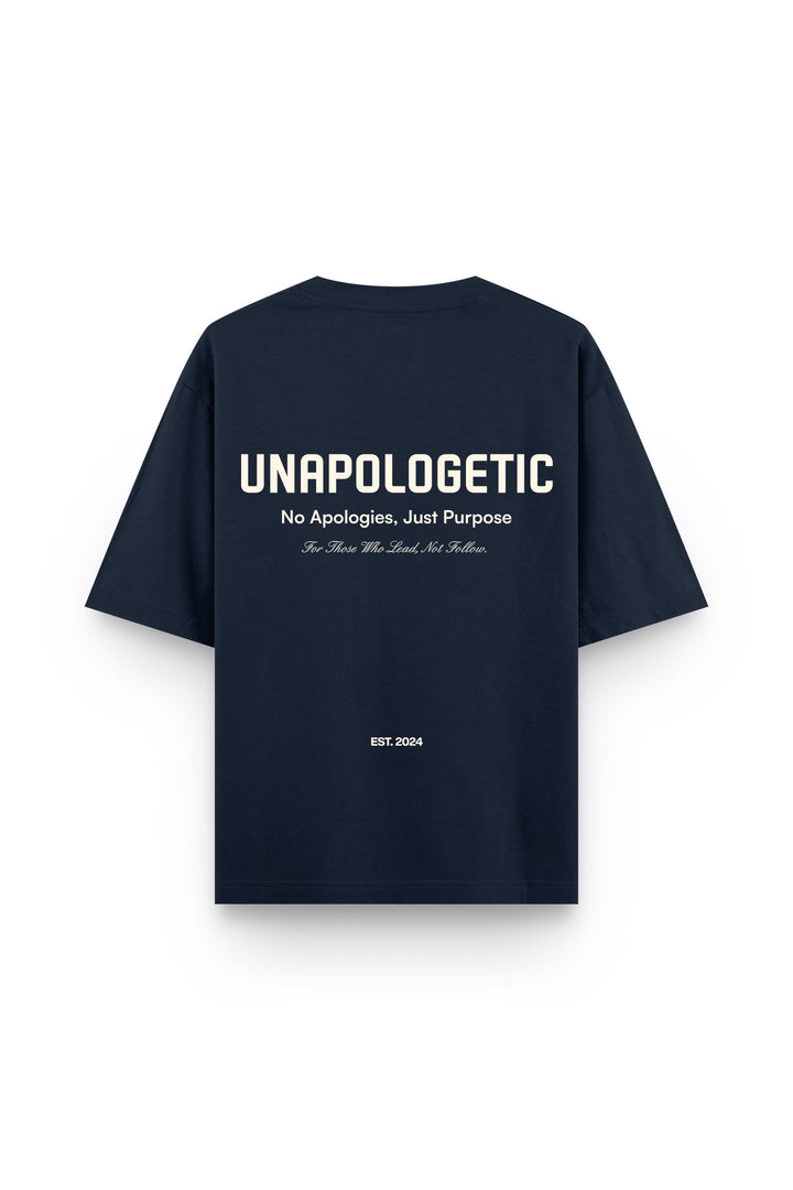UNAPOLOGETIC: THE PURPOSE EDT. NAVY BLUE TEE