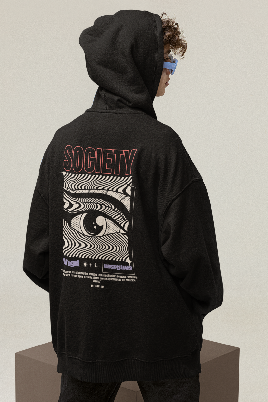 "Society Vigil Eyes" Hoodie
